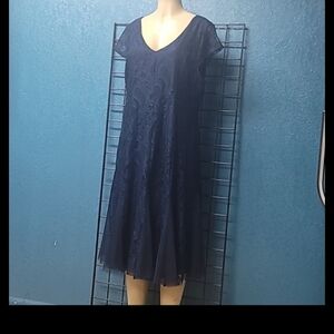 Candie's Deep Blue Midi Dress